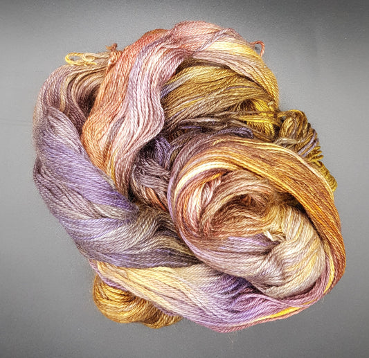 "Mordor" 4 ply hand dyed yarn 100G Alpaca/Silk/   Cashmere