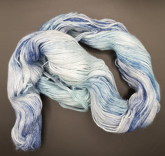 "Albacore" 4 ply hand dyed Yarn- 100G Alpaca/Silk/   Cashmere