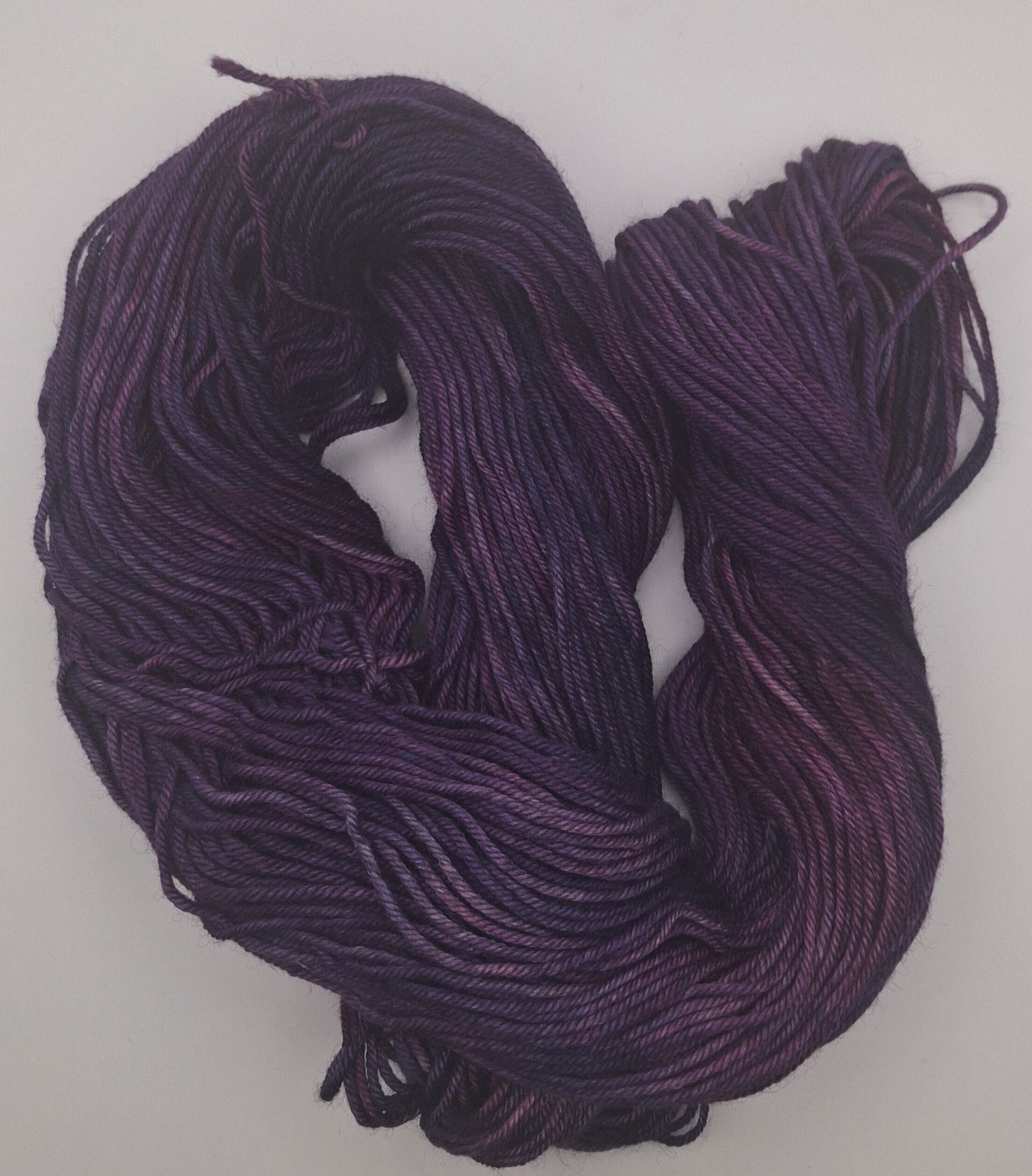 "DK-Purple Passion" - 100G Merino/Silk/Yak hand dyed luxury Yarn