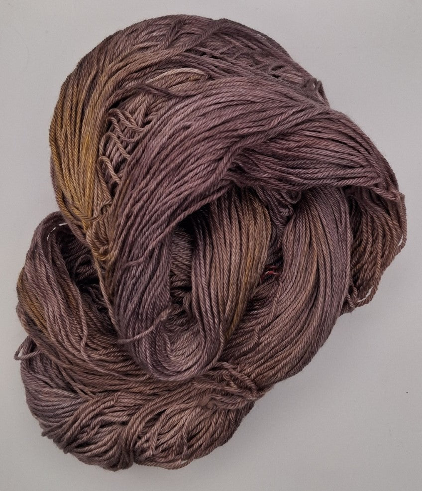"Truffle" - 100G Merino/Silk hand dyed Yarn 4 Ply