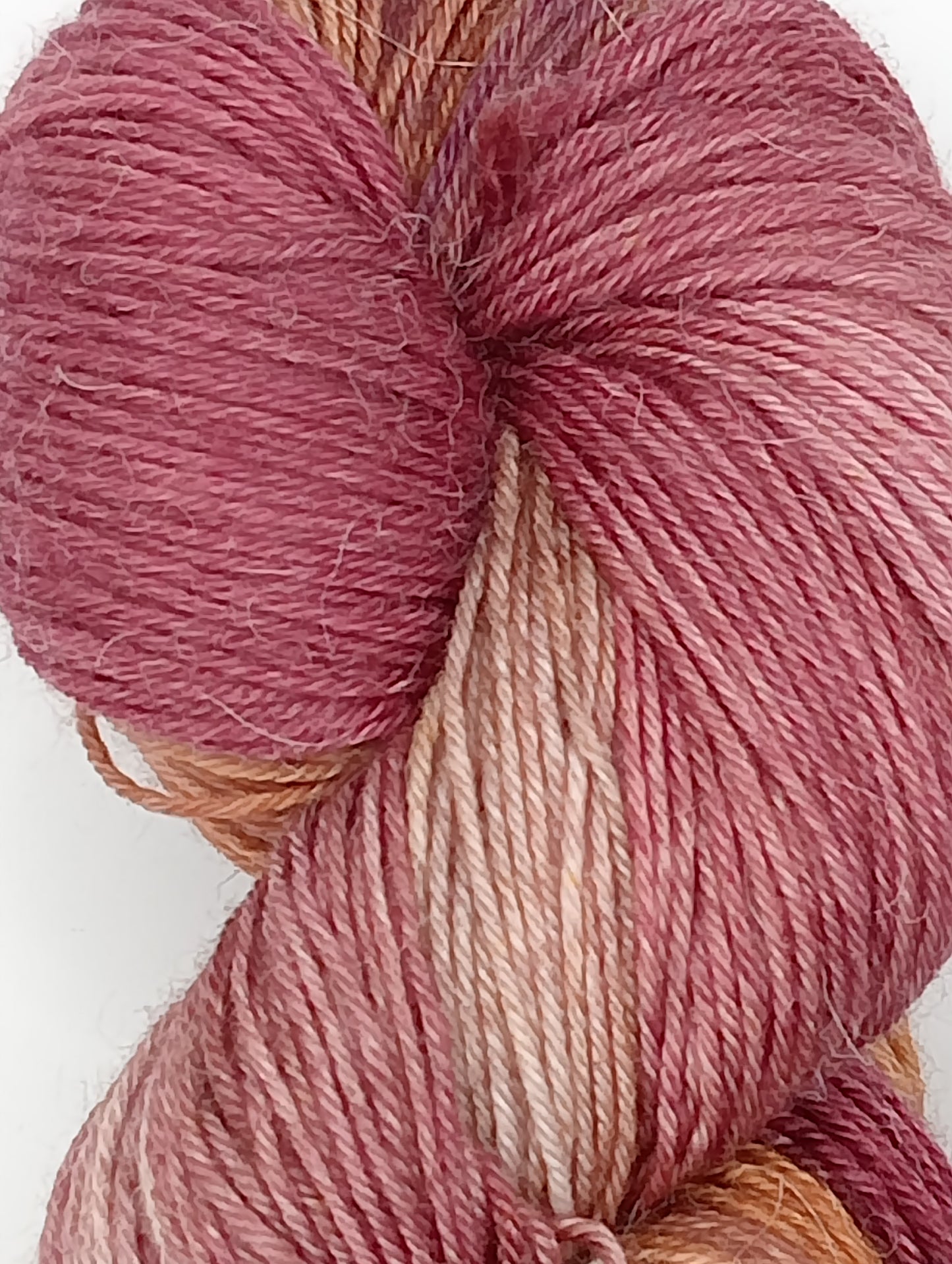 100G Merino/Alpaca/silk hand dyed 4 ply Yarn- "Coppice"