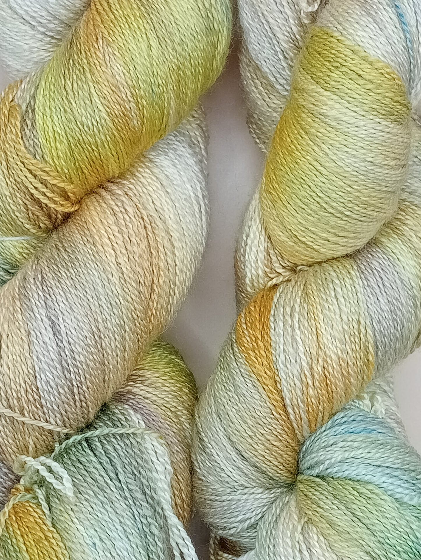100G Merino/Silk hand dyed luxury Yarn 4 Ply- "artemesia"