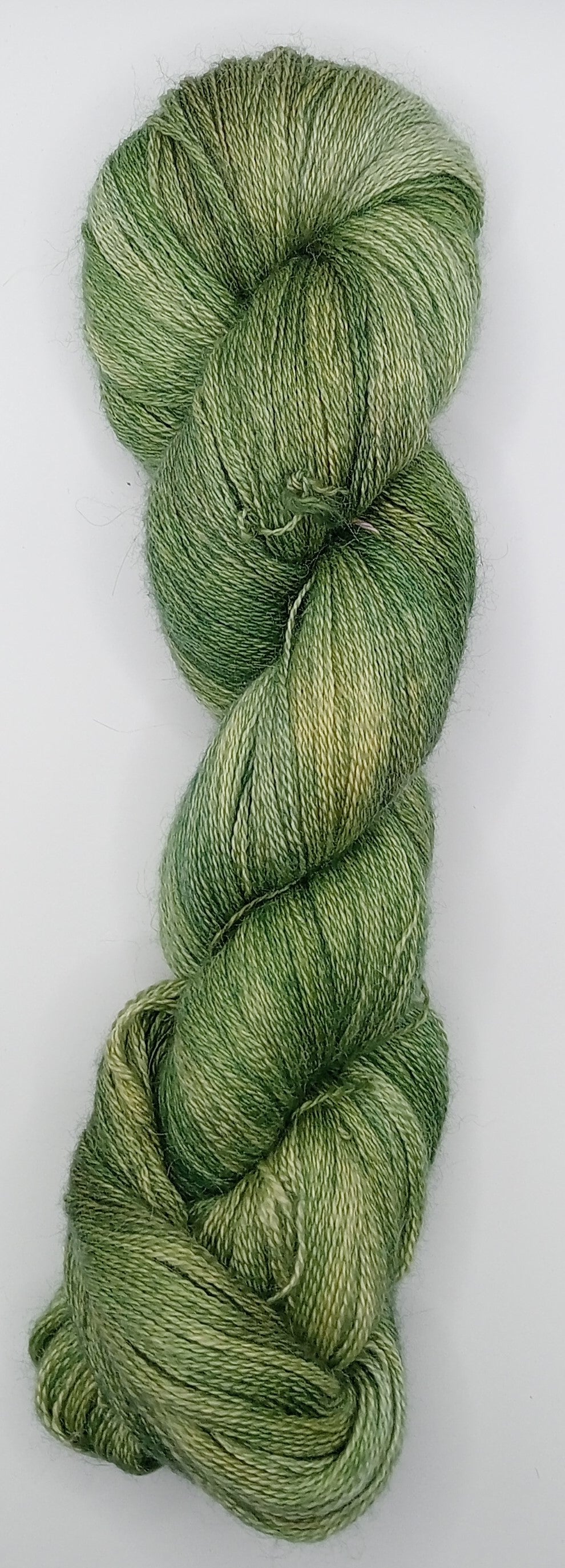 "Constable" 100G Baby Alpaca/Silk/Cashmere hand dyed Lace Weight Yarn