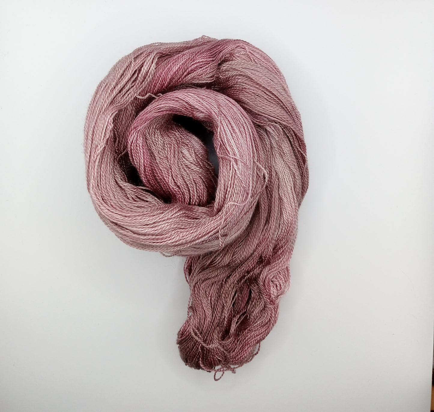 "Camellia" - 100G Merino/Silk hand dyed Lace weight Yarn
