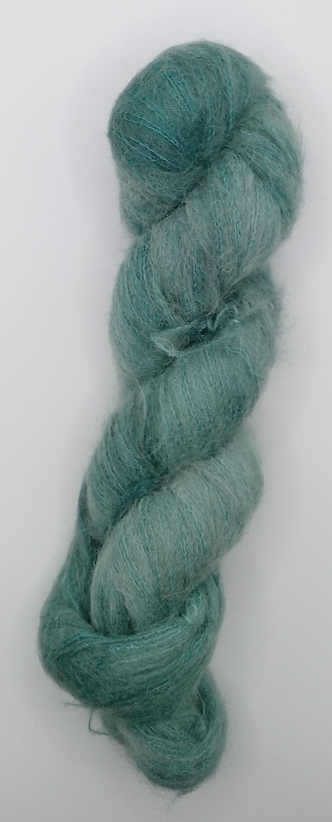 "Emerald" - Baby Suri Alpaca/Mulberry Silk