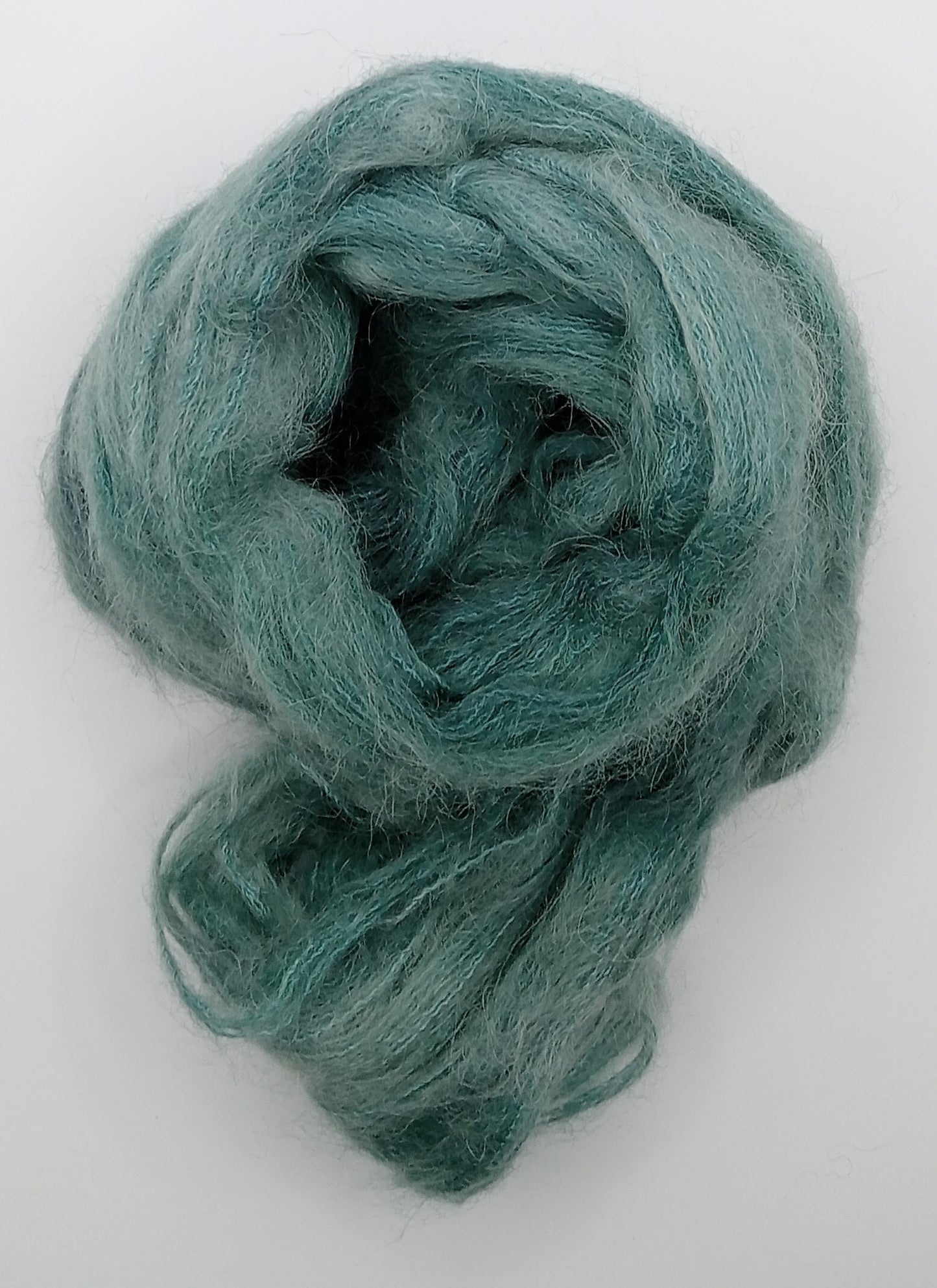 "Emerald" - Baby Suri Alpaca/Mulberry Silk
