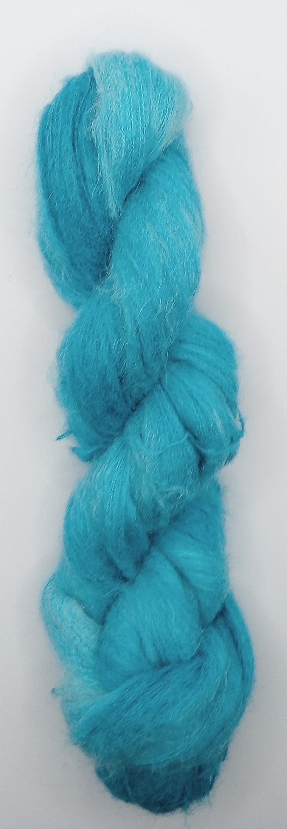 "Turquoise" - Baby Suri Alpaca/Mulberry Silk