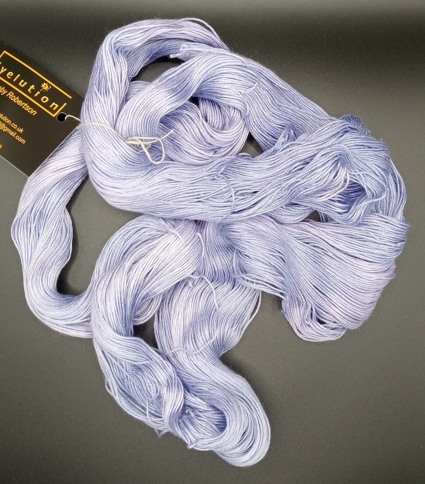 "Parma Violet" recycled cotton 4 Ply 100g