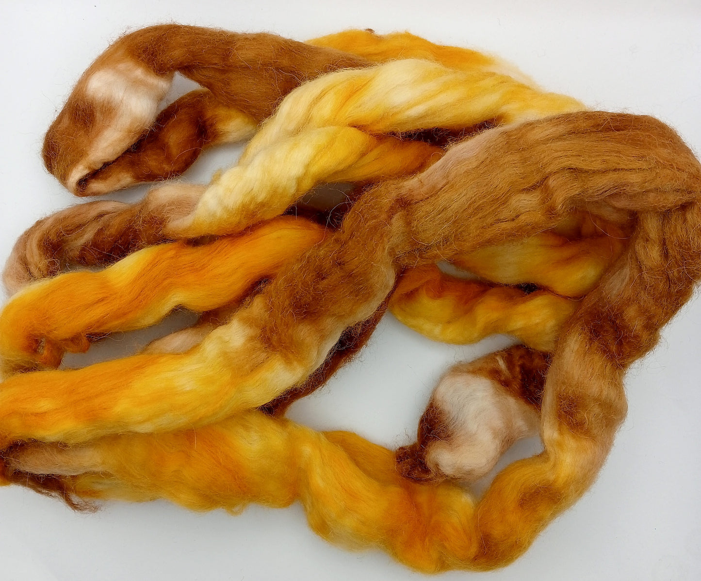 100G Hand dyed Royal baby alpaca- "Mr Bumble"