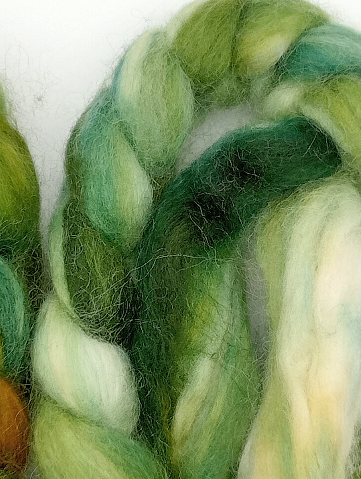 "Advocado" #2 50G Hand dyed Cashgora