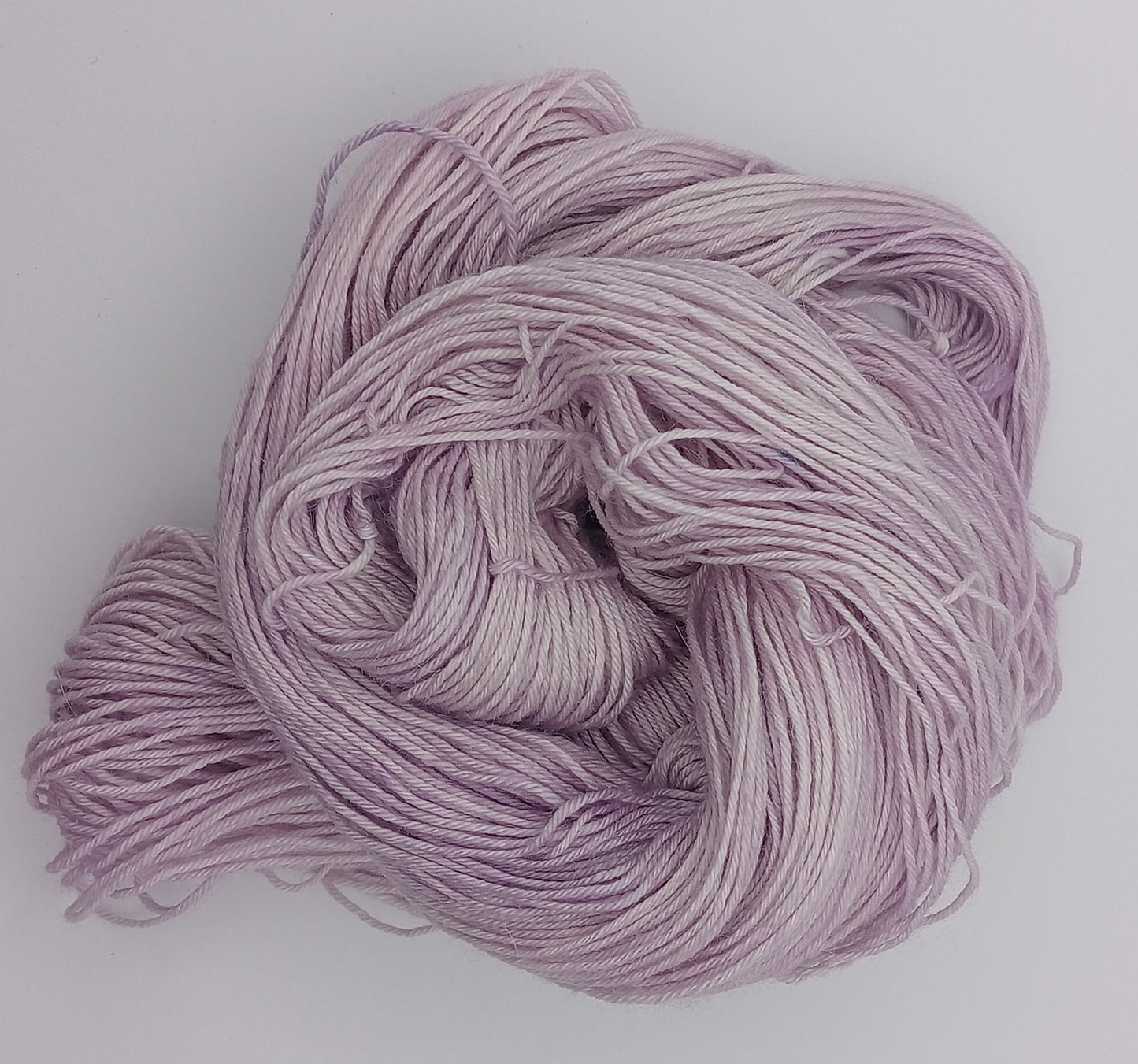 100G Merino/baby Alpaca/Silk hand dyed Yarn 4 Ply- "Mallow"