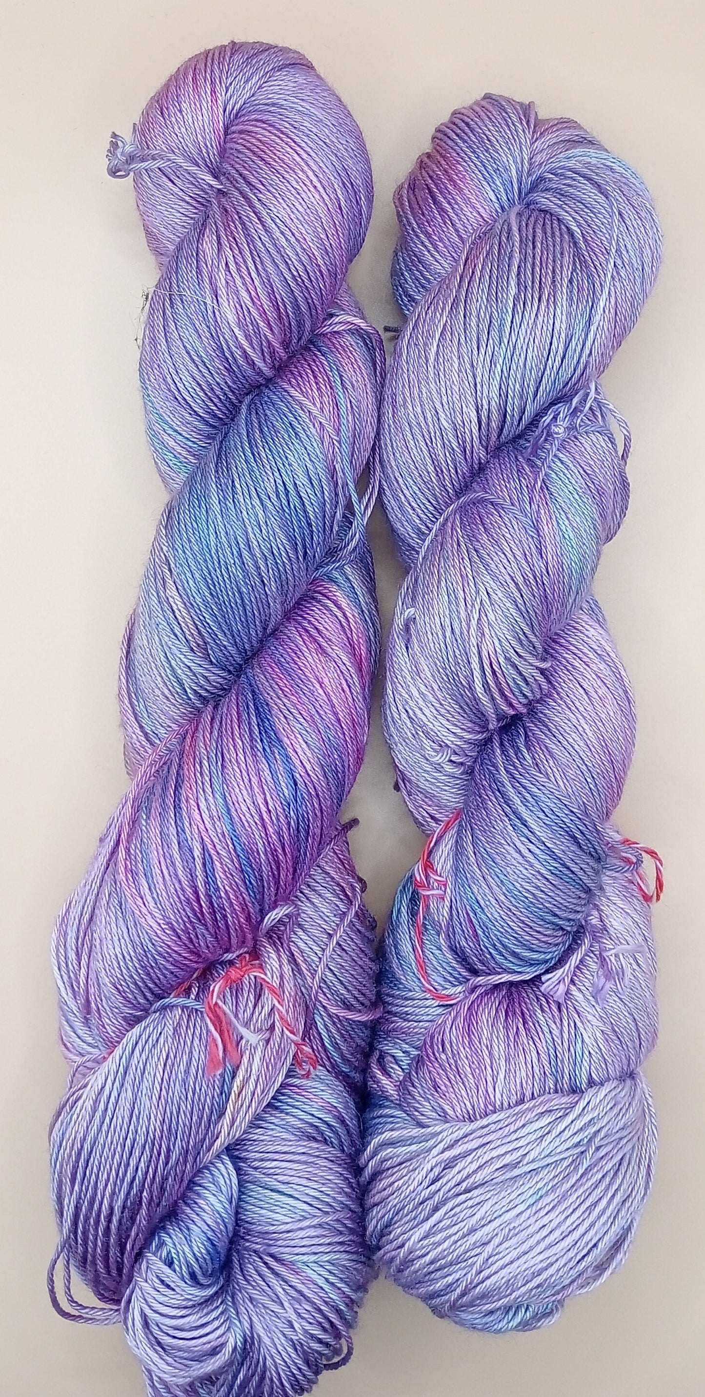 100G 'A' Grade Pure Mulberry Silk- "Multi" Hand Dyed 4 ply