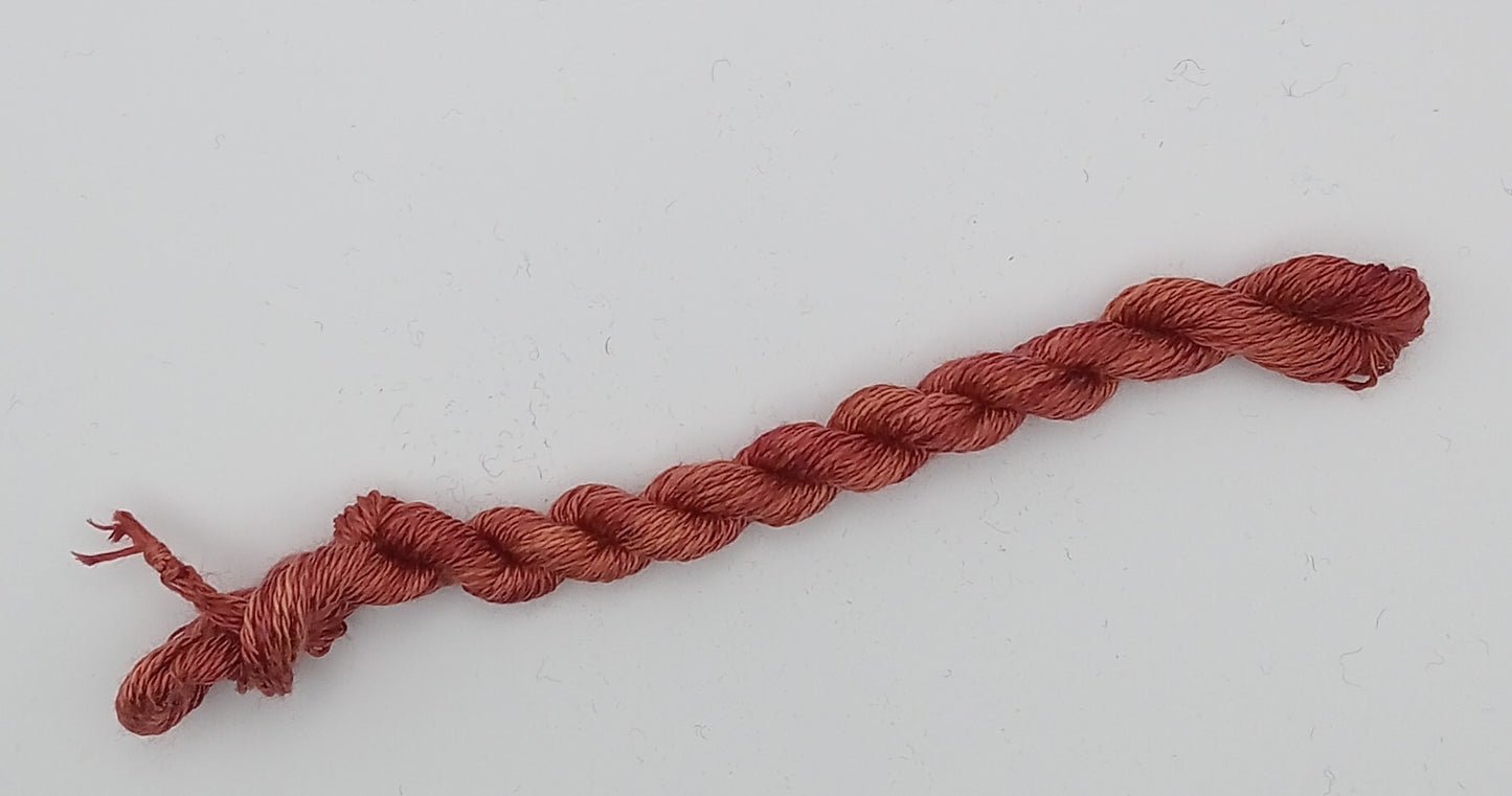 "Maidens Blush" Georgian historical a grade mulberry silk 3g