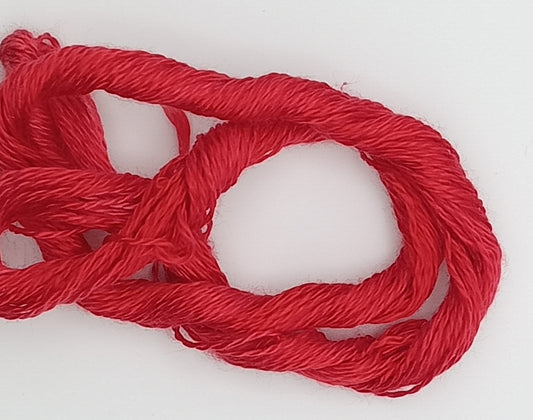 "Madder Lake" Renaissance historical a grade mulberry silk 3g