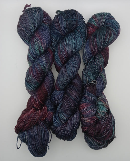 "Tui" - 100G Merino/Silk/Yak hand dyed luxury Yarn