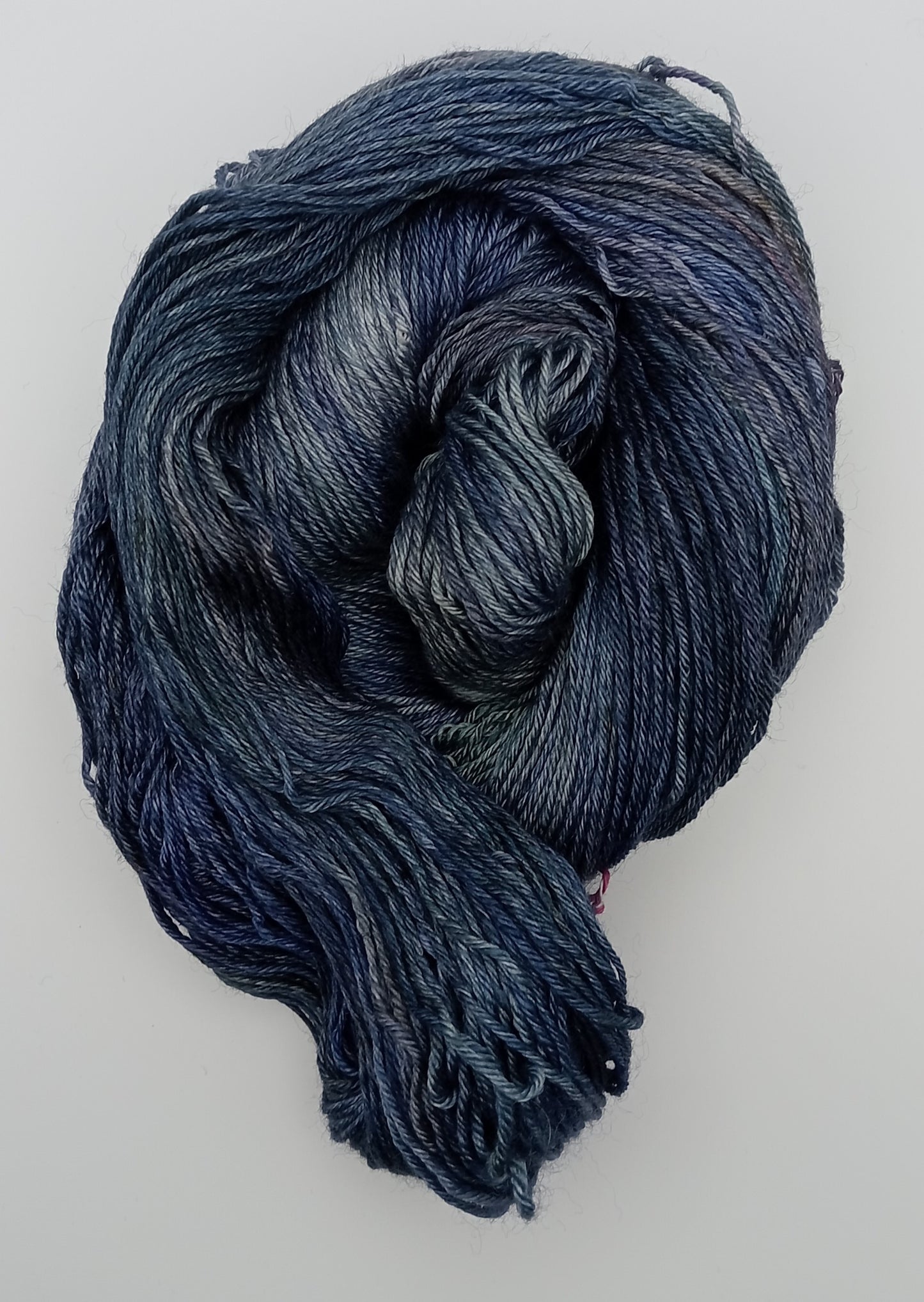 "Takehe" 4 ply hand dyed yarn 100G Bluefaced Leicester/Silk