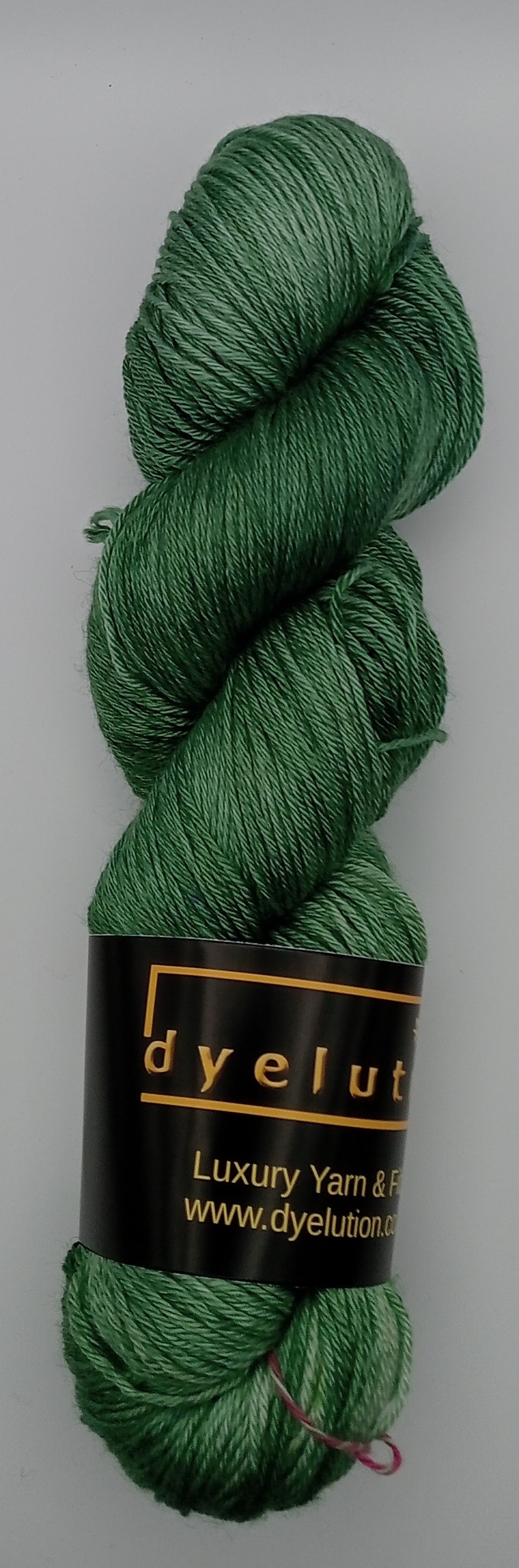 "Jade" 4 ply hand dyed yarn 100G Bluefaced Leicester/Silk