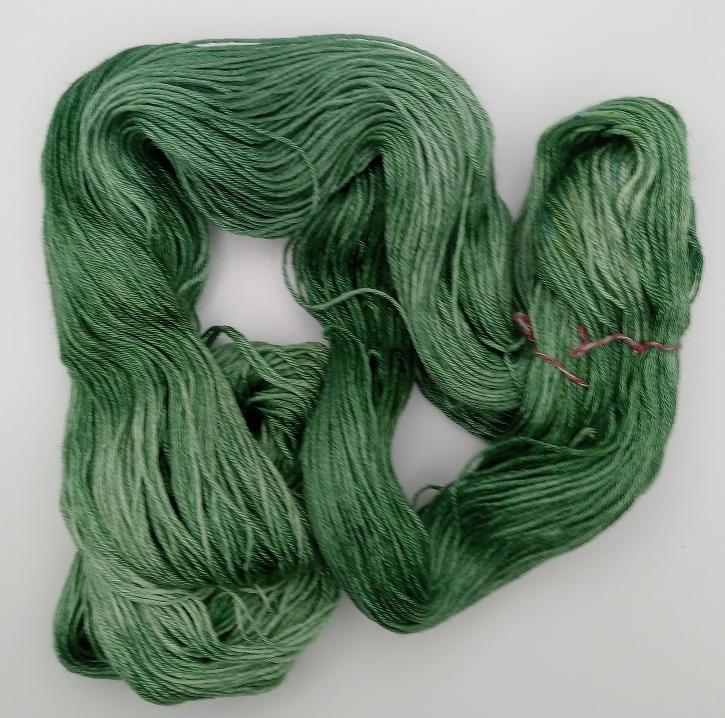 "Jade" 4 ply hand dyed yarn 100G Bluefaced Leicester/Silk