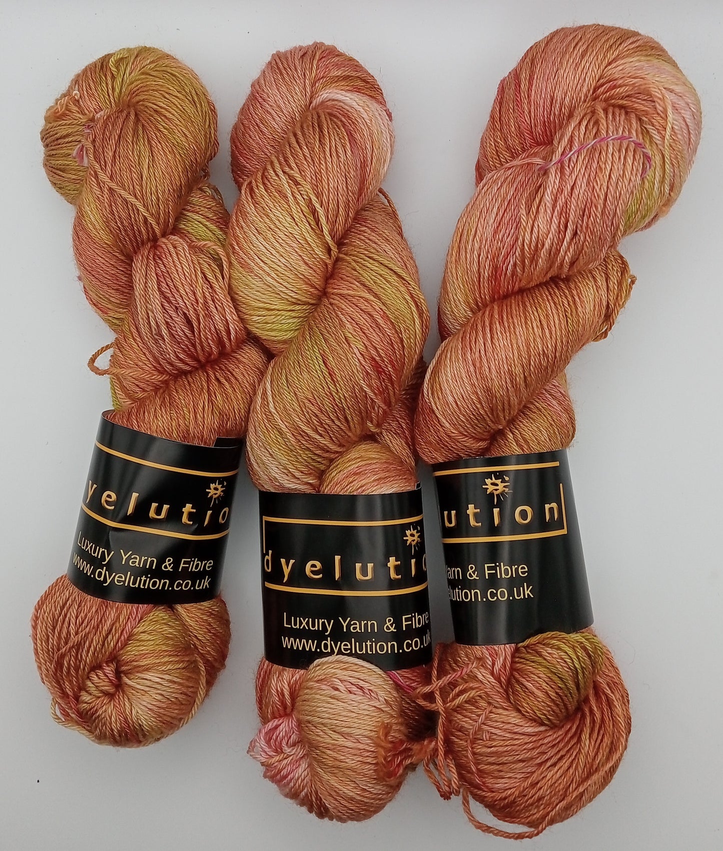 "BriarV2" 100G Bluefaced Leicester/Silk hand dyed 4 ply Yarn