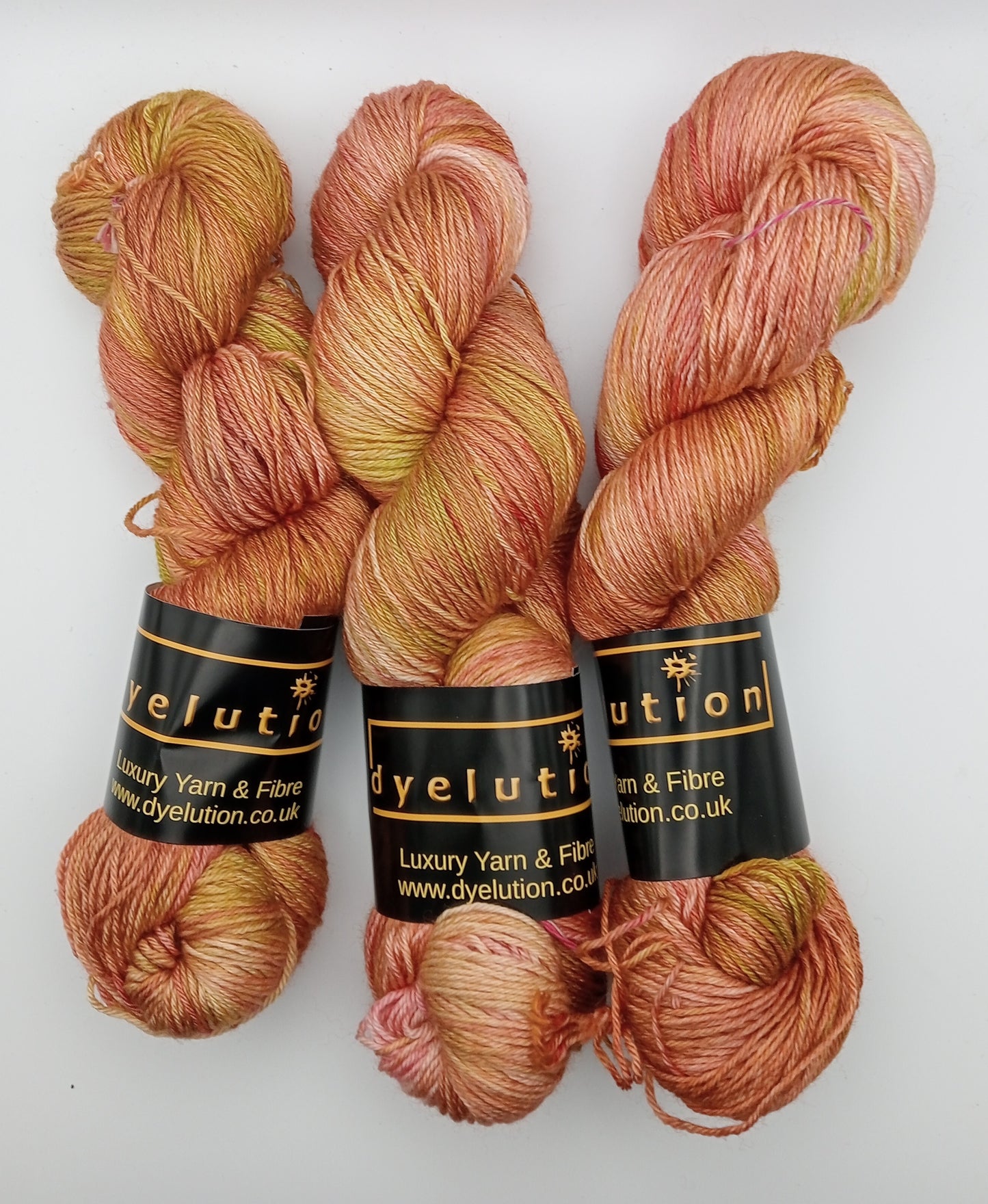 "BriarV2" 100G Bluefaced Leicester/Silk hand dyed 4 ply Yarn