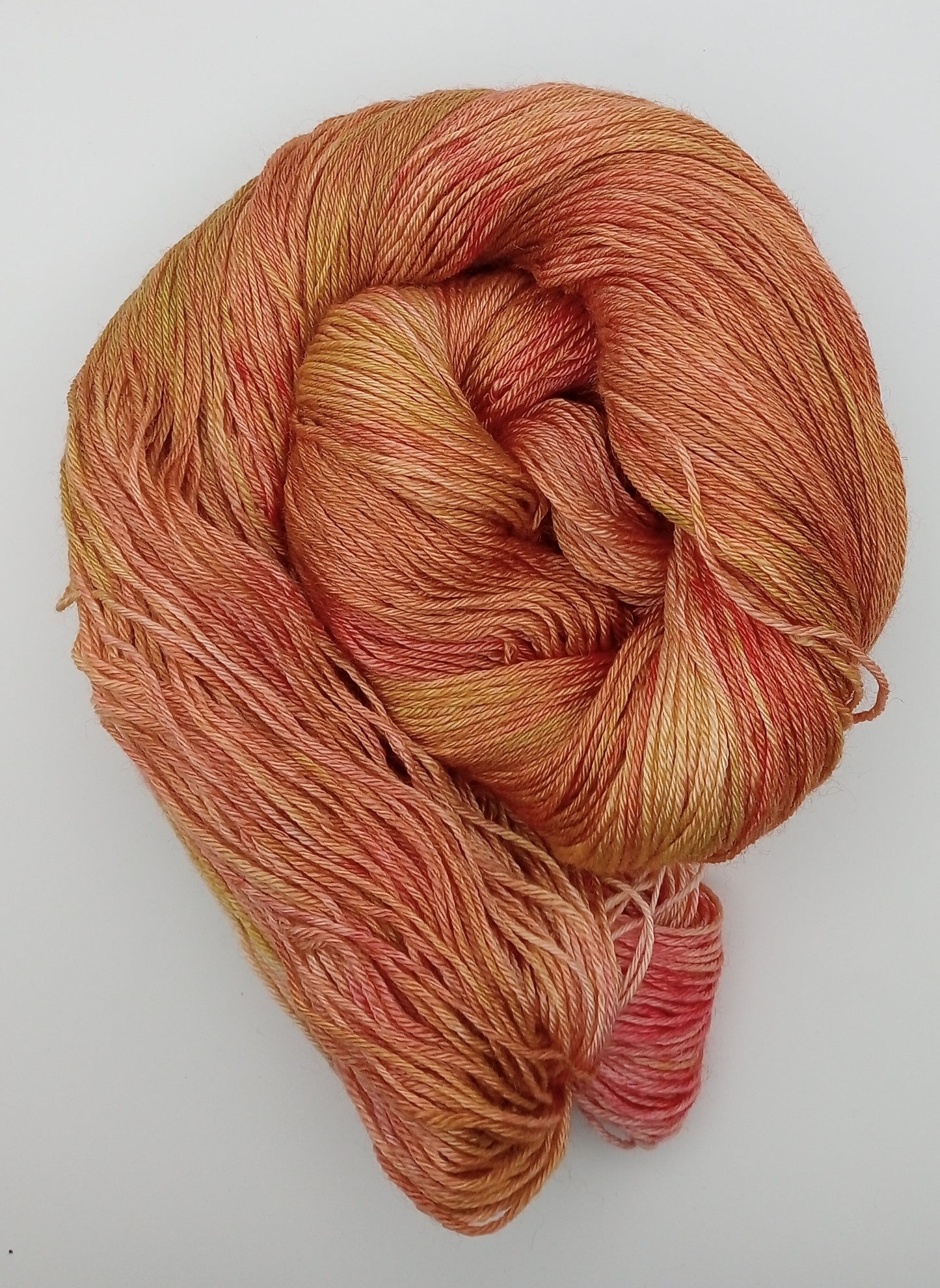 "BriarV2" 100G Bluefaced Leicester/Silk hand dyed 4 ply Yarn
