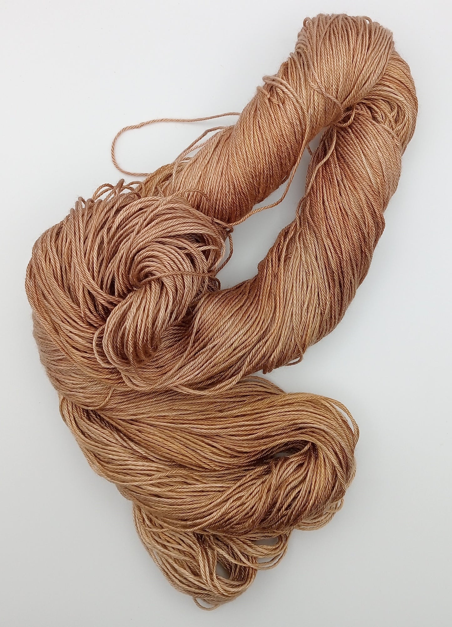 "Gold tones"  silk 4 ply 100G 'A' Grade Pure Mulberry hand dyed
