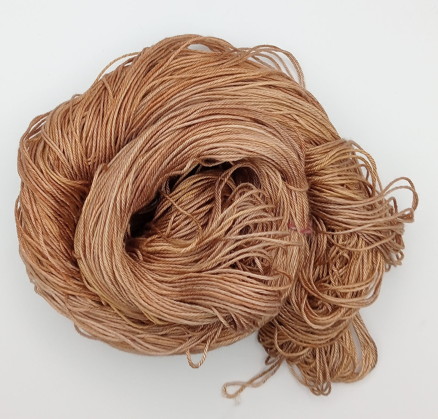 "Gold tones"  silk 4 ply 100G 'A' Grade Pure Mulberry hand dyed