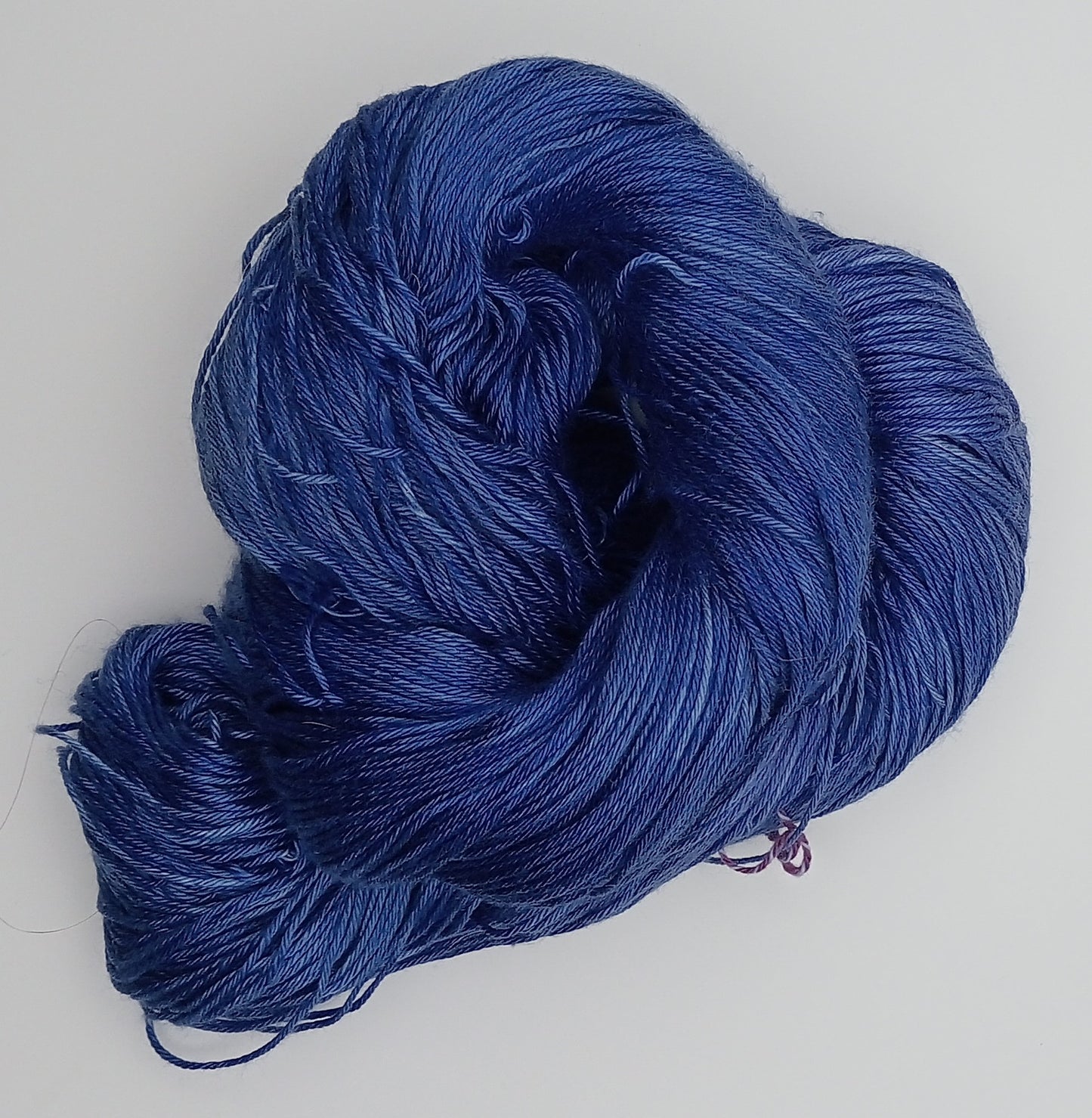 "Royal Blue" silk 4 ply 100G 'A' Grade Pure Mulberry Silk hand dyed