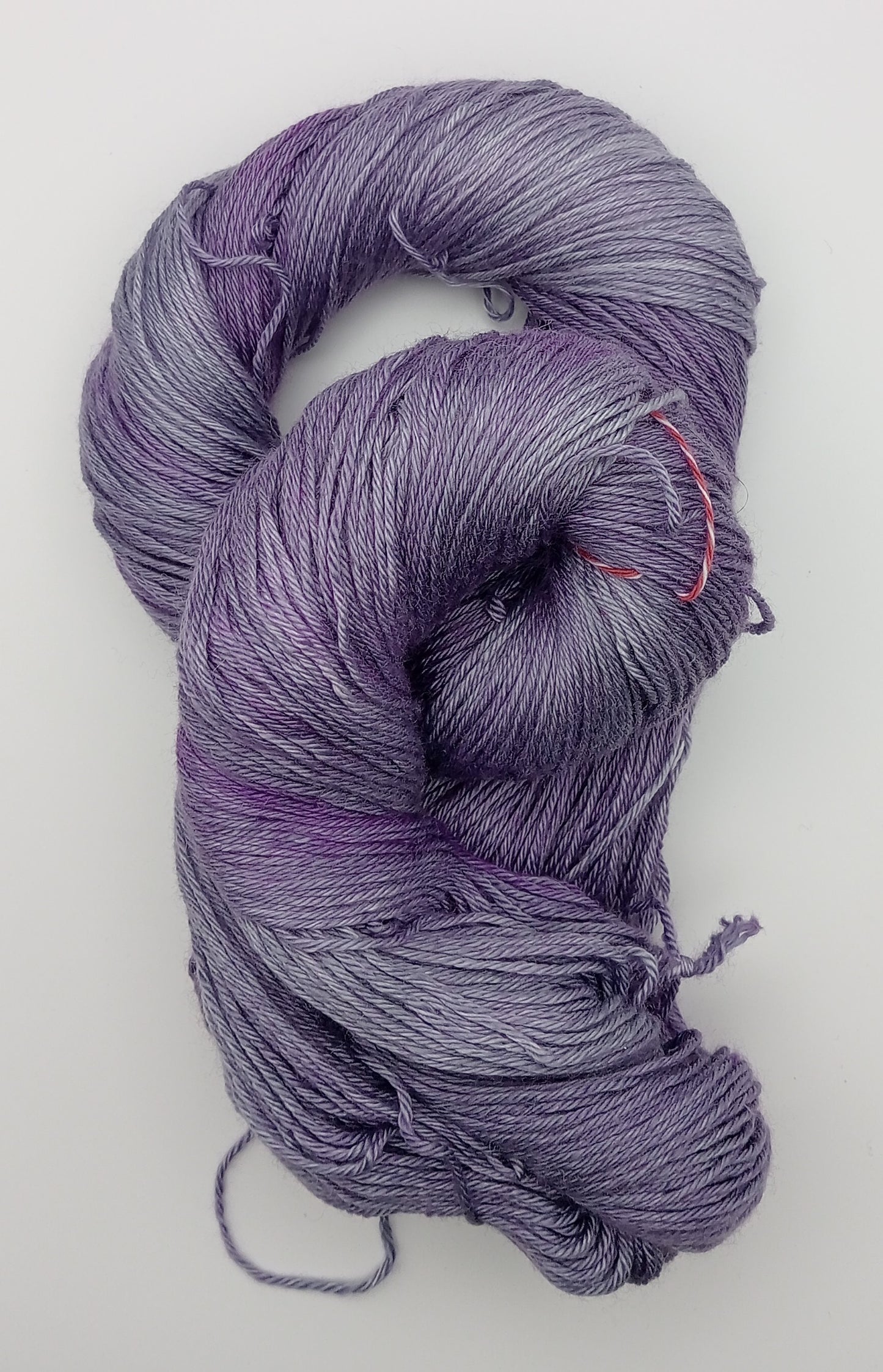 "Blackberry Sorbet" 100G Merino/Silk hand dyed Yarn 4 Ply