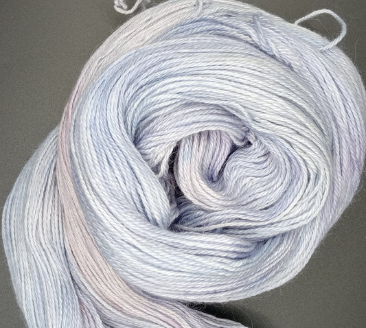 "Cumulus" 4 ply hand dyed 100G Alpaca/Silk/   Cashmere