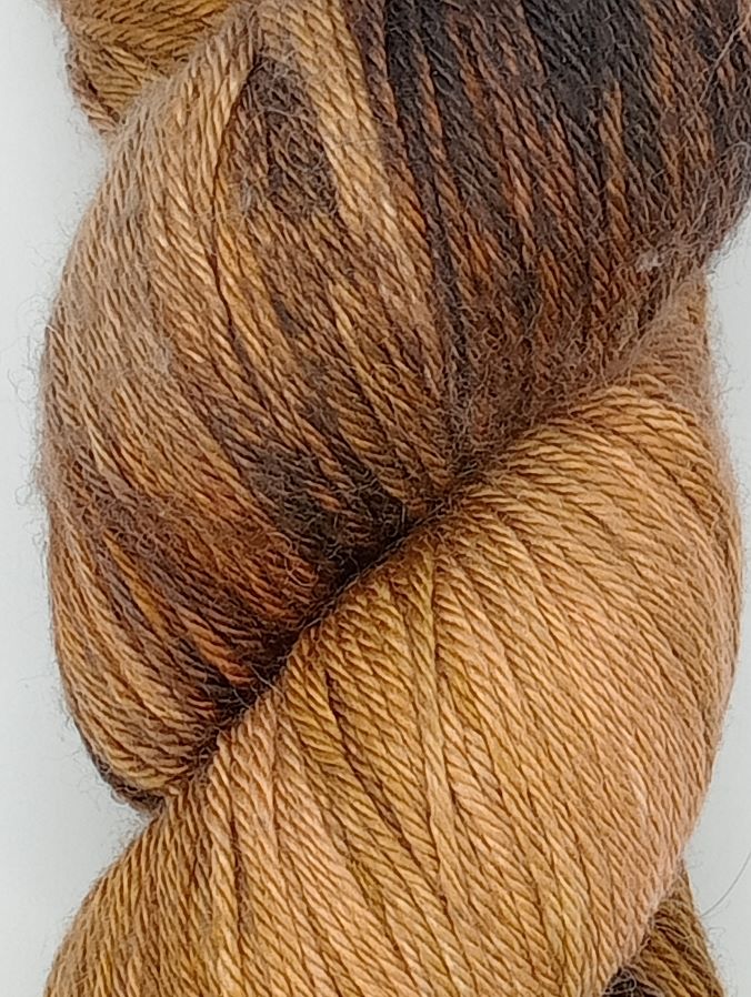 100G Merino/Silk hand dyed luxury Yarn 4 Ply- "Opulence"