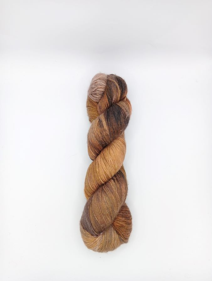 100G Merino/Silk hand dyed luxury Yarn 4 Ply- "Opulence"