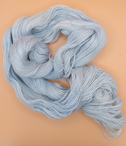 "hyacinth" 100G Alpaca/Silk hand dyed Lace Weight Yarn