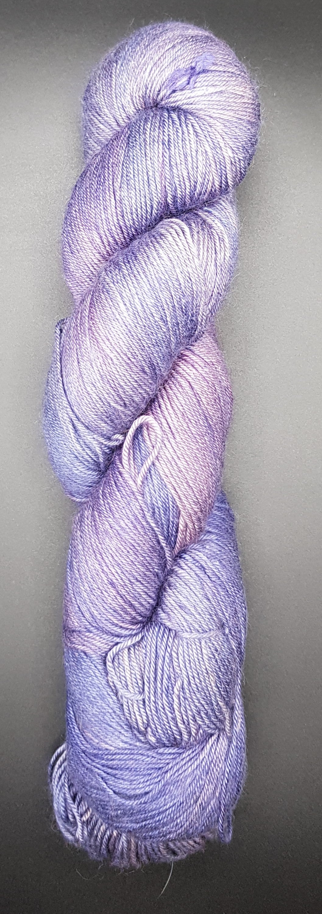 100G 'A' Grade Pure Mulberry Silk/Camel 4 Ply- "Logwood"  Hand Dyed