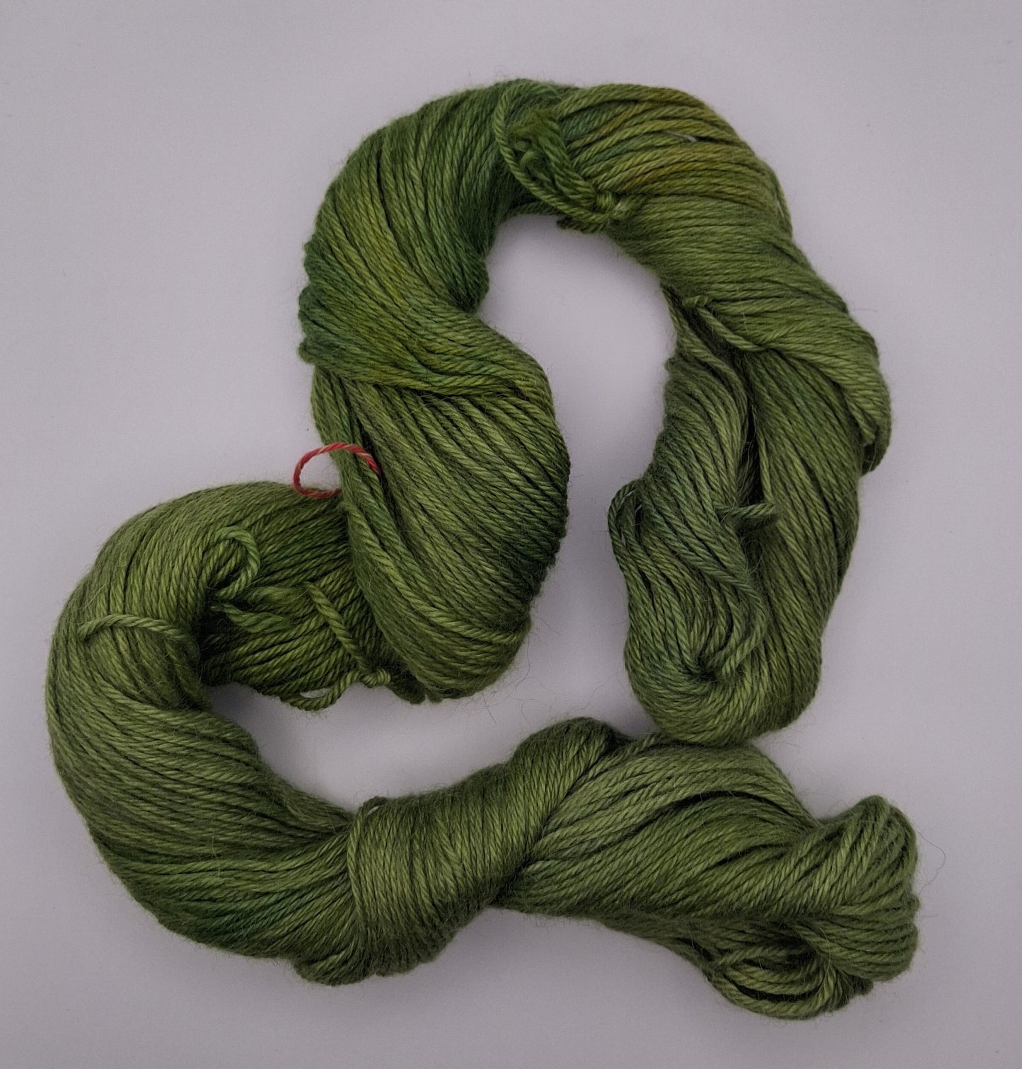 "Prickly Pear" Alpaca/Silk/   Cashmere hand dyed DK Yarn