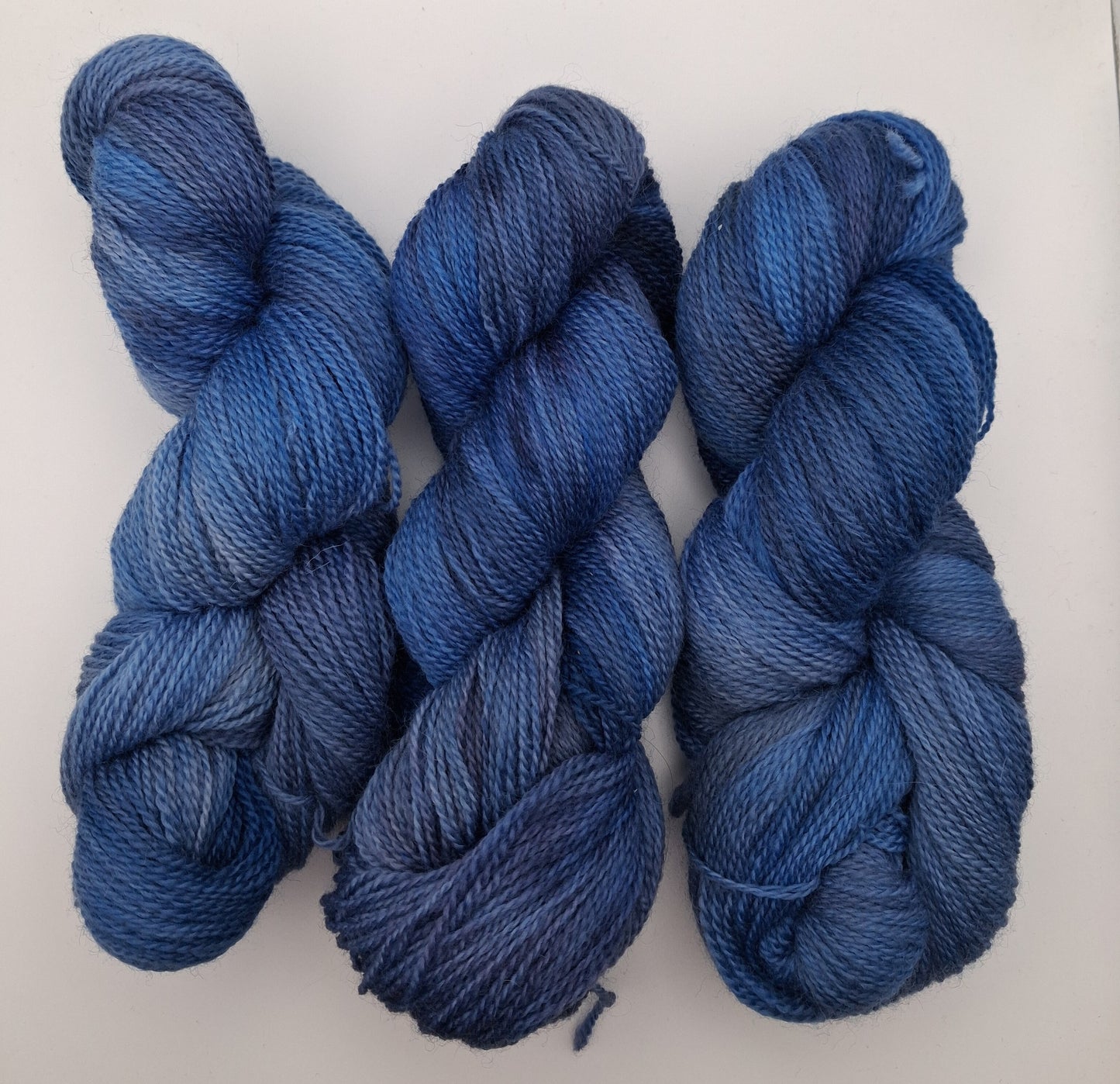 "Delft" Kent Romney hand dyed 4 ply wool