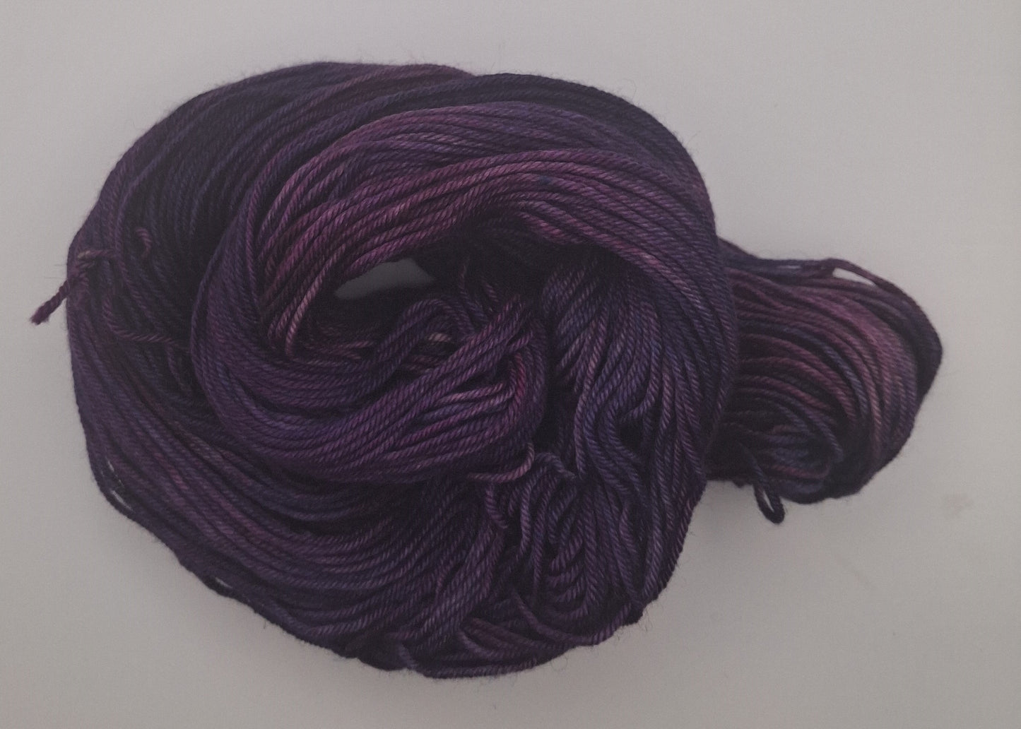 "DK-Purple Passion" - 100G Merino/Silk/Yak hand dyed luxury Yarn