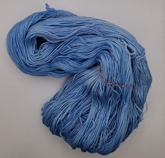 "Bluebell" - 100G Merino/Silk hand dyed Yarn 4 Ply