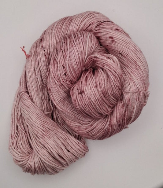 100G Merino/Silk hand dyed Yarn 4 Ply- "Cymbidium"
