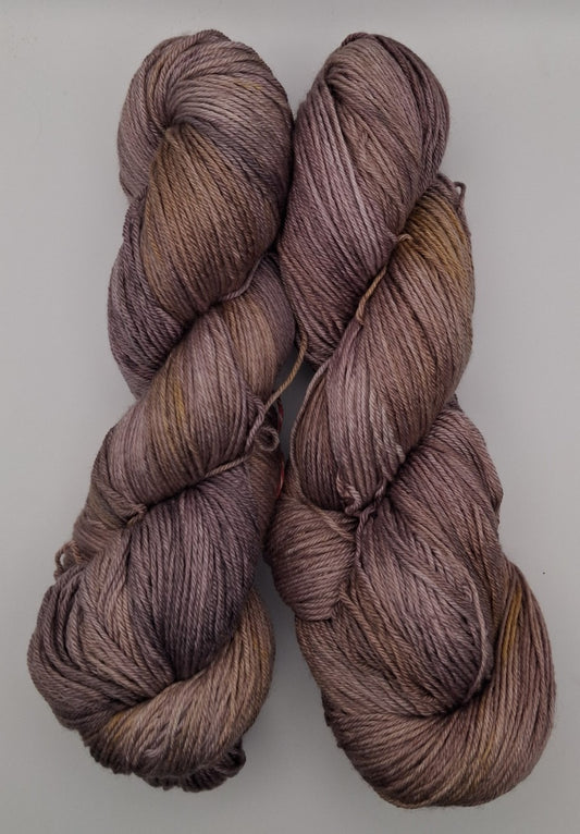 "Truffle" - 100G Merino/Silk hand dyed Yarn 4 Ply