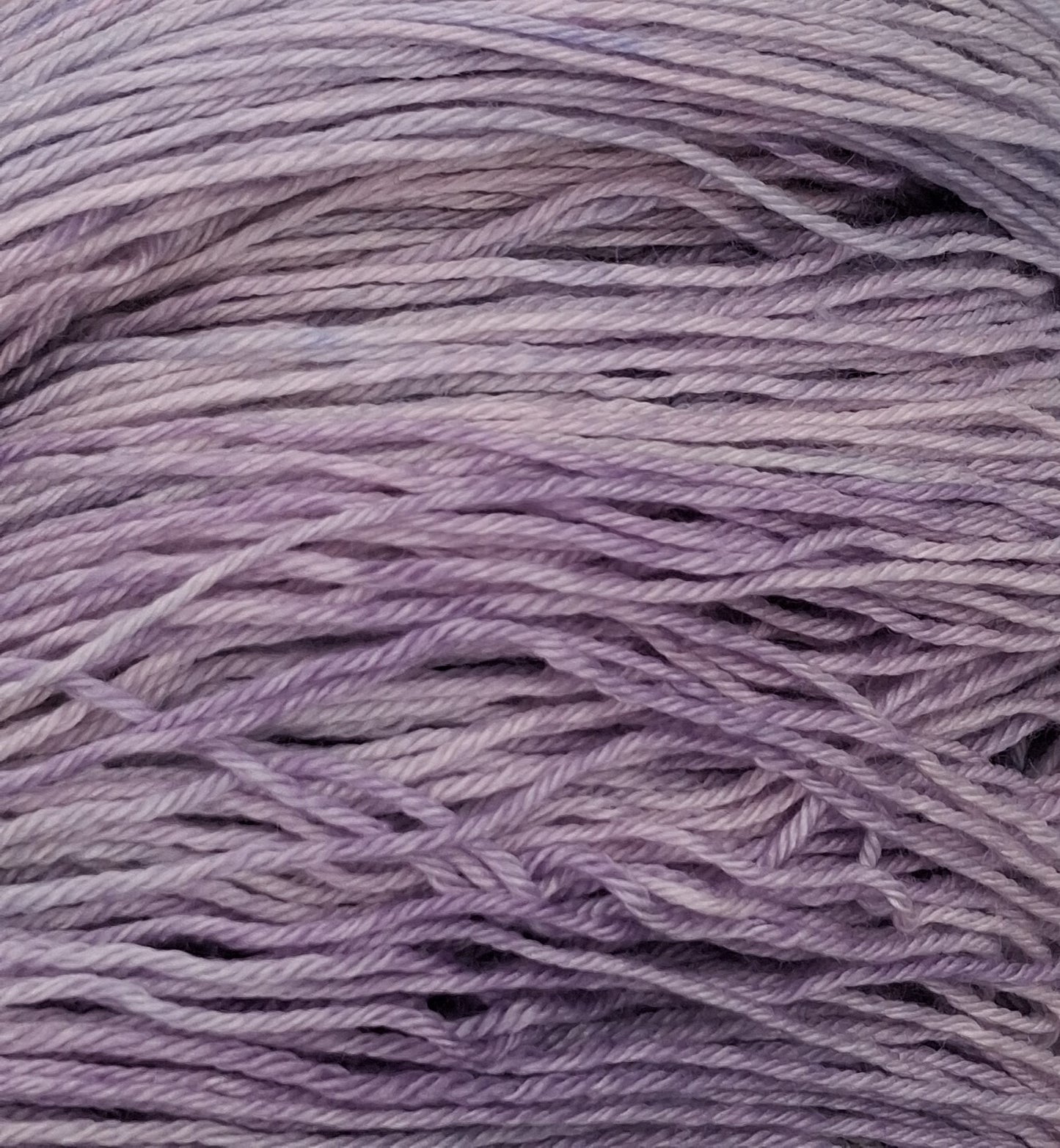 "Mallow" 4 ply hand dyed yarn - 100G Bluefaced Leicester/Silk