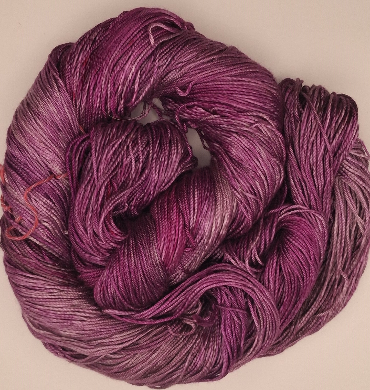 "Damson" - 4 ply 100G 'A' Grade Pure Mulberry Silk Hand dyed