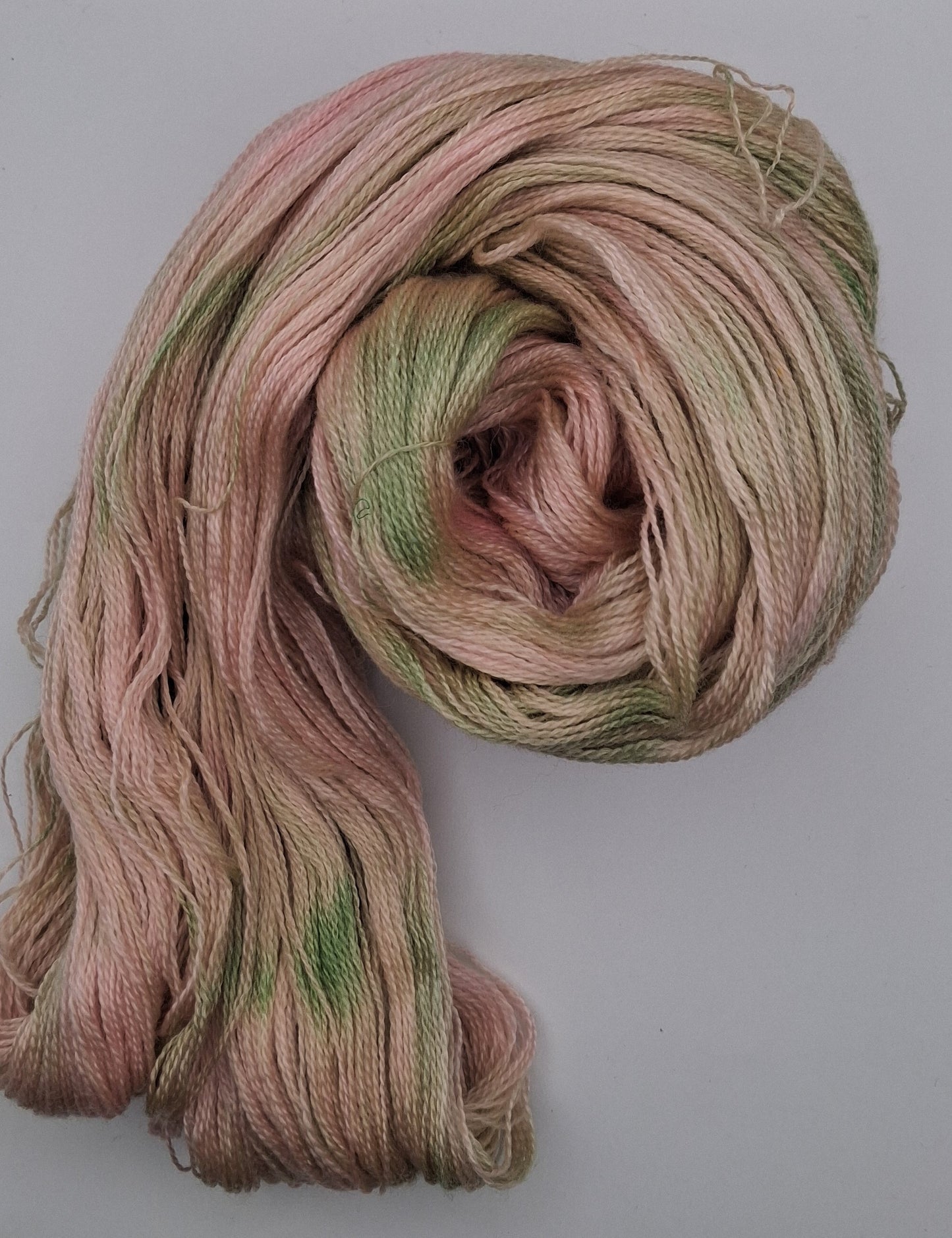 "Vintage" 100G Merino/Tencel hand dyed luxury Lace Weight Yarn