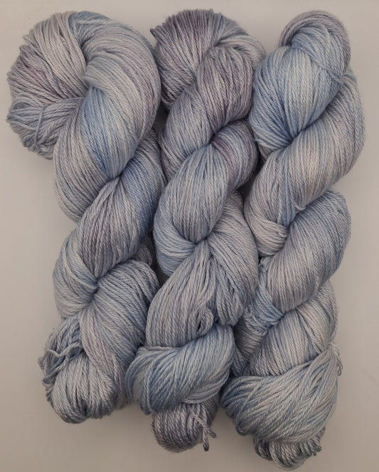 "Cumulus" 100G Merino/Tencel hand dyed luxury Yarn 4 Ply