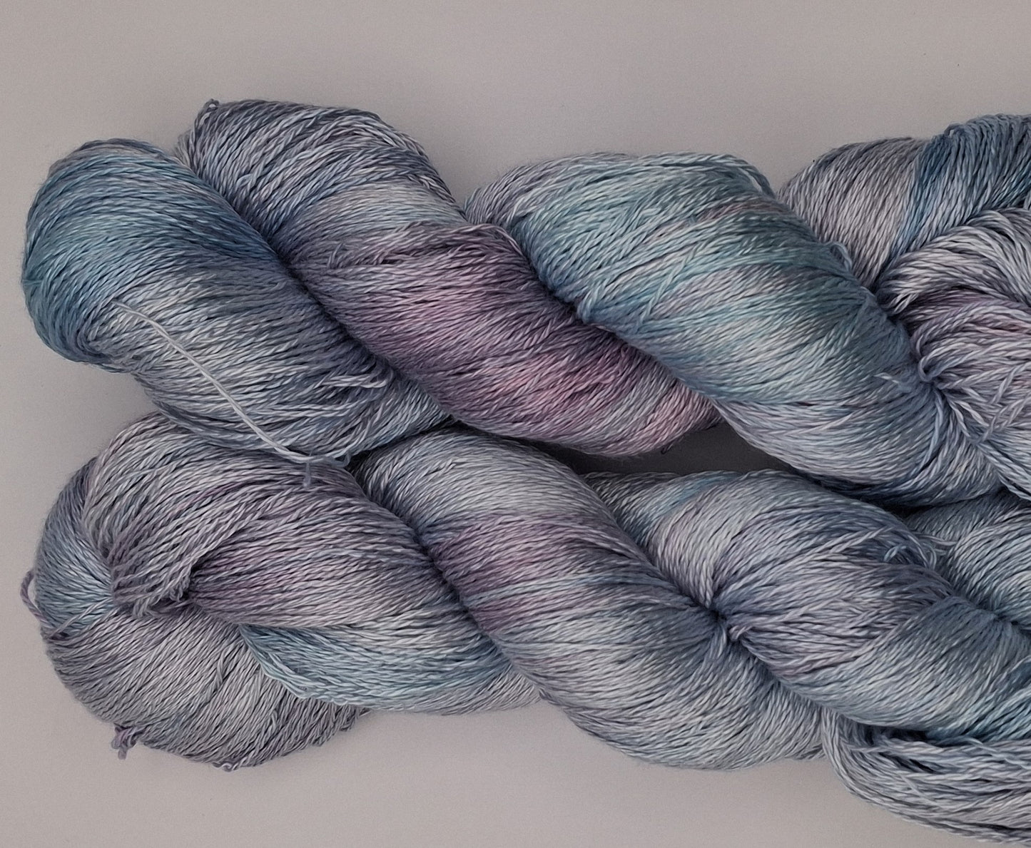 "Paua"  Hand Dyed Lace weight 100G 'A' Grade Pure Mulberry Silk