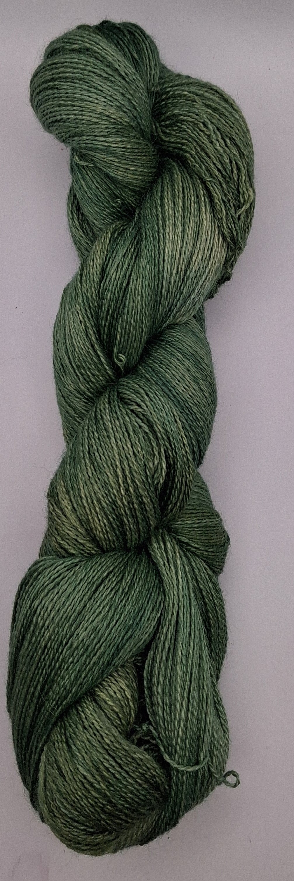 "Constable" 100G Alpaca/Silk hand dyed Lace Weight Yarn