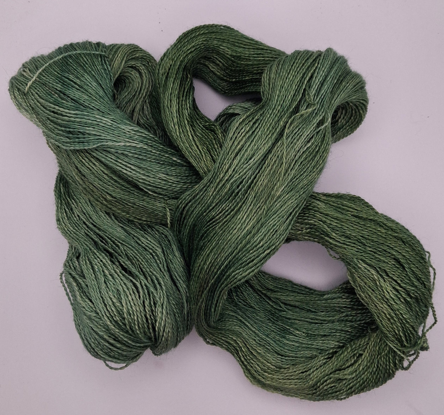 "Constable" 100G Alpaca/Silk hand dyed Lace Weight Yarn