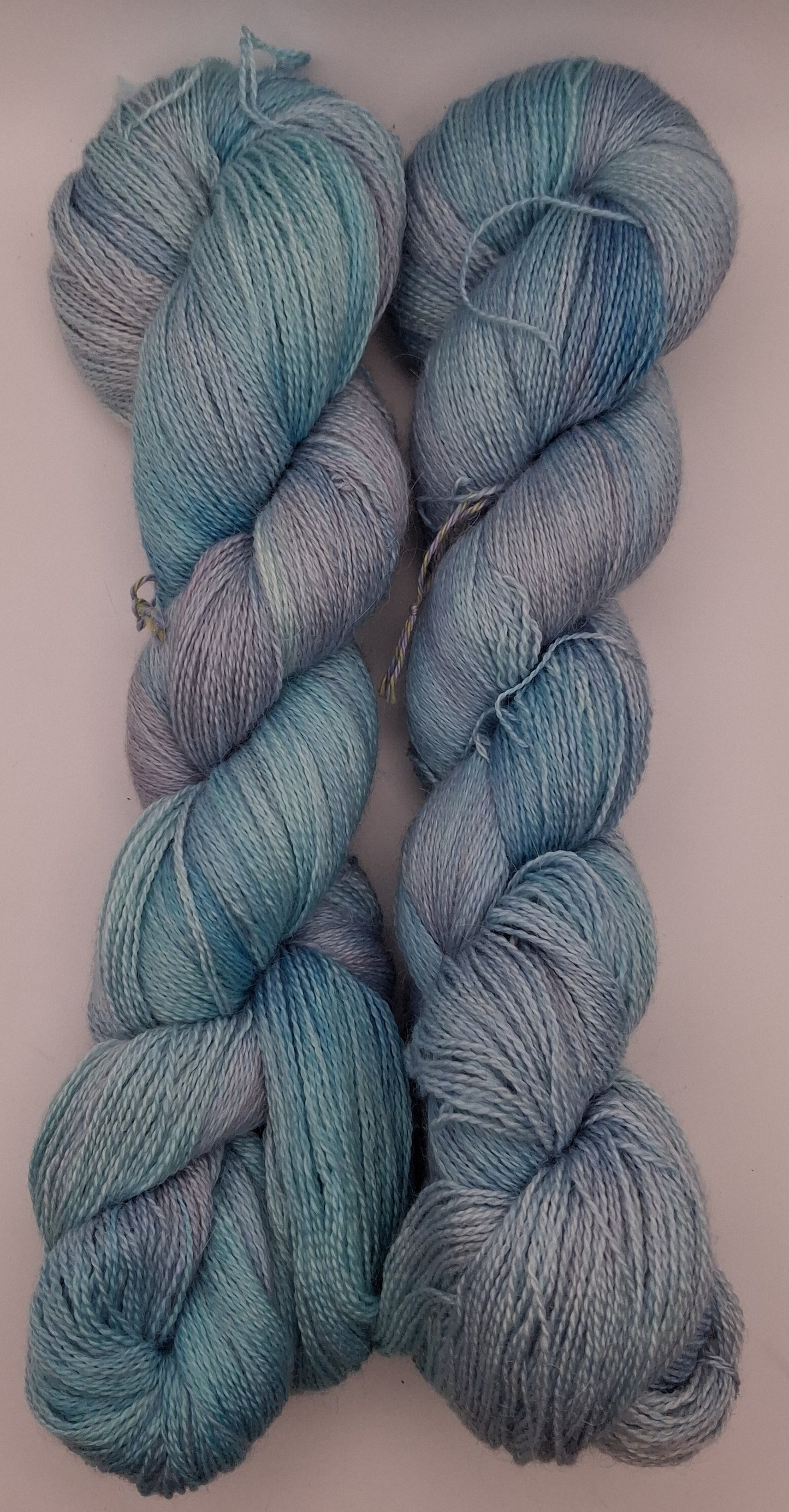 "Euphoria" 100G Alpaca/Silk/   Cashmere hand dyed Lace Weight Yarn