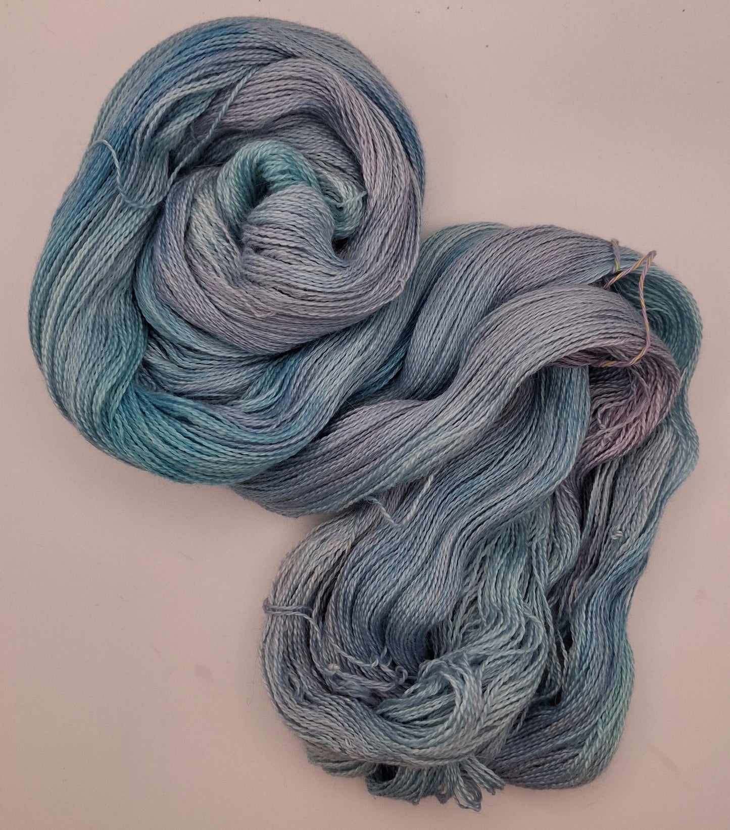 "Euphoria" 100G Alpaca/Silk/   Cashmere hand dyed Lace Weight Yarn