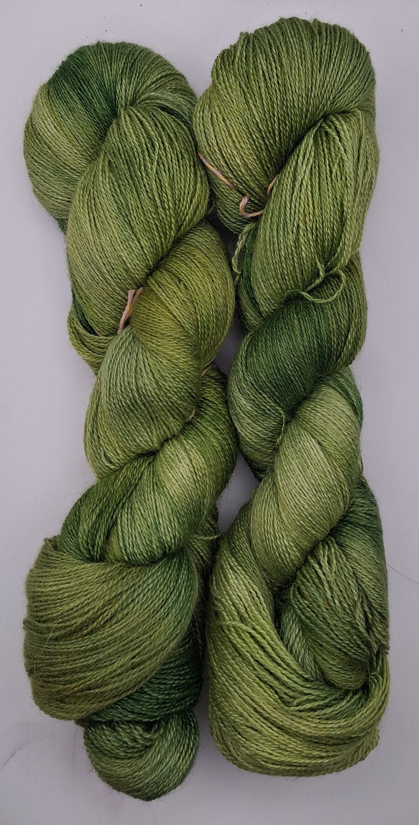 "Constable" 100G Alpaca/Silk/   Cashmere hand dyed Lace Weight Yarn